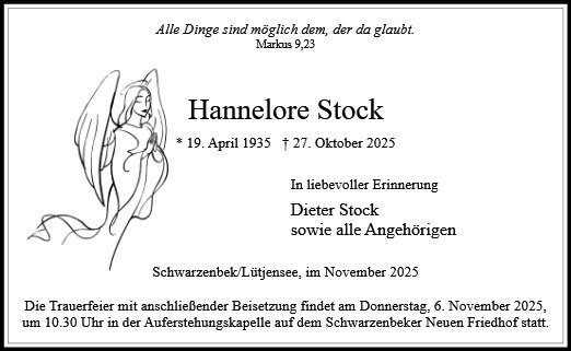 Hannelore Stock