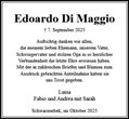 Traueranzeige von Di Maggio, Edoardo