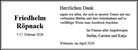 Traueranzeige von Röpnack, Friedhelm