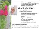 Traueranzeige von Müller, Monika