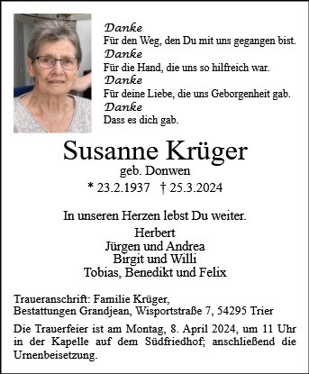 Susanne Krüger