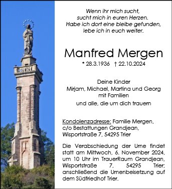 Manfred Mergen