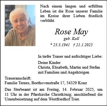 Rose May