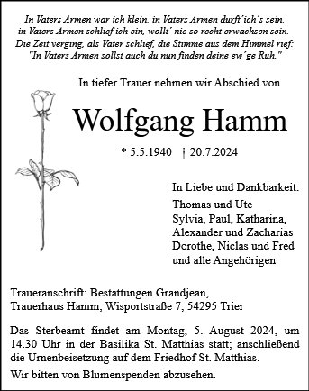 Wolfgang Hamm