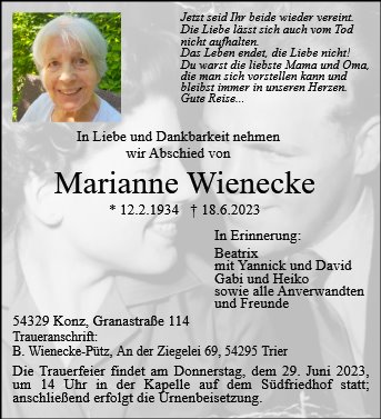 Marianne Wienecke