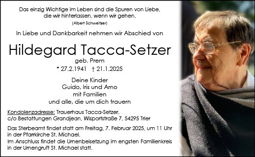 Hildegard Tacca-Setzer