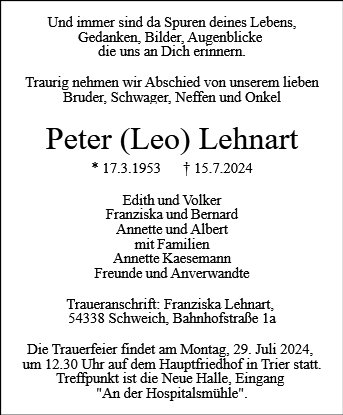 Peter Lehnart