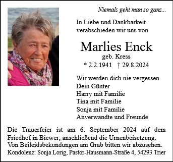 Marlies Enck