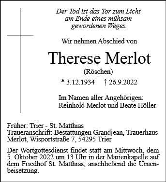 Therese Merlot