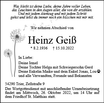 Heinz Geiß