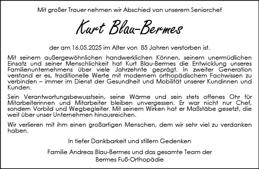 Kurt Blau-Bermes