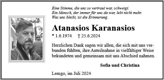 Atanasios KARANASIOS