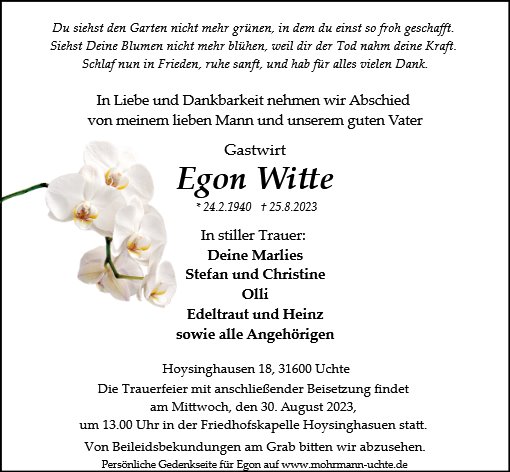 Egon Witte