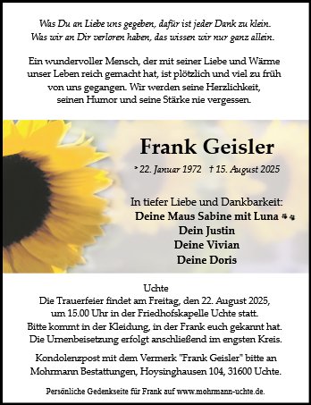Frank Geisler
