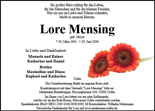 Lore Mensing