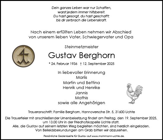 Gustav Berghorn