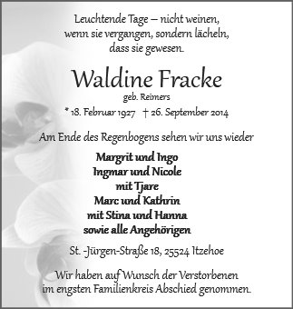 Waldine Fracke