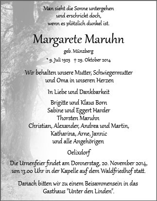 Margarete Maruhn