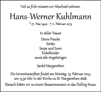Hans Werner Kuhlmann