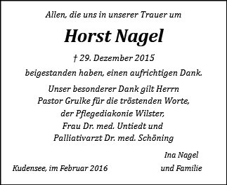 Horst Nagel