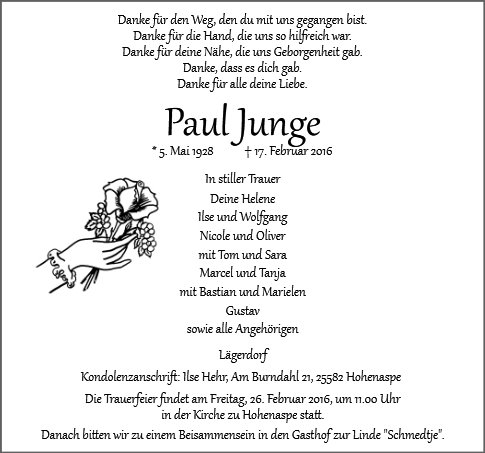 Paul Johannes Junge