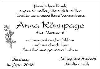 Anna Rönnpage