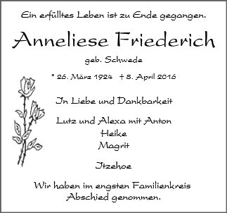 Anneliese Friederich