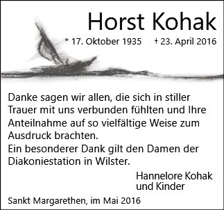Horst Kohak