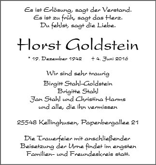 Horst Goldstein