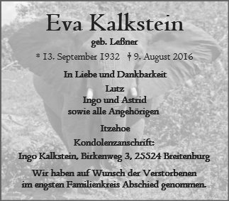 Eva Kalkstein