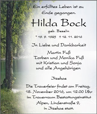 Hilda Bock