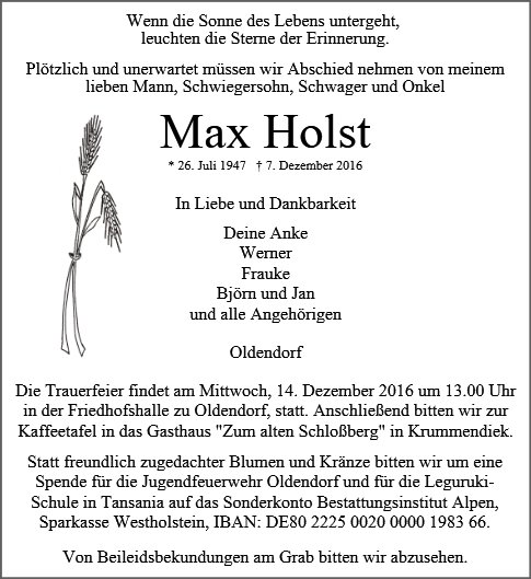 Max Holst