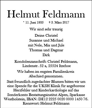 Helmut Feldmann