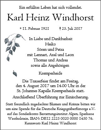 Karl Heinz Windhorst
