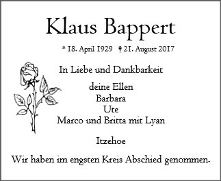 Klaus Bappert