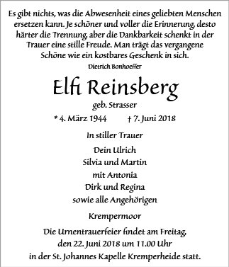 Elfriede Reinsberg
