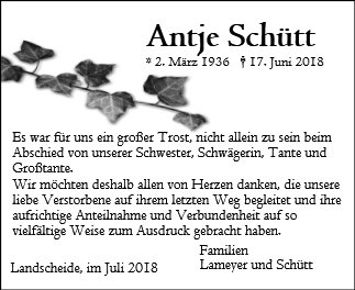 Antje Schütt