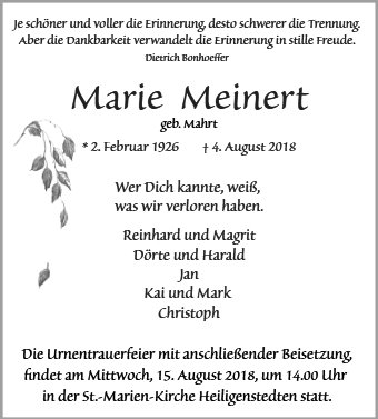 Marie Margarethe Henriette Meinert