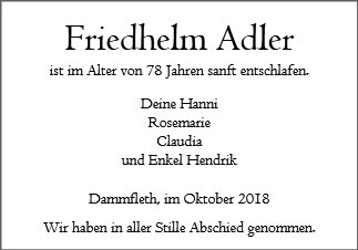 Friedhelm Adler