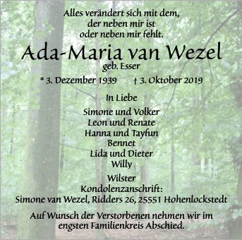 Ada-Maria van Wezel