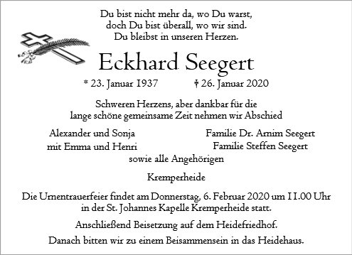 Eckhard Seegert