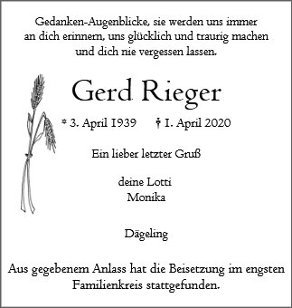 Gerd Rieger
