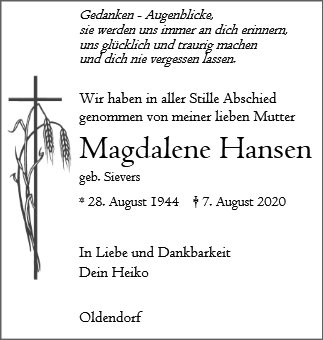 Magdalene Hansen