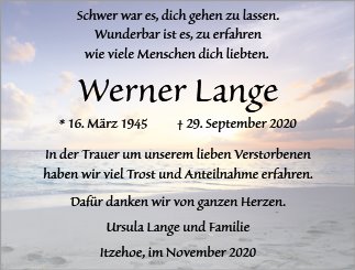 Werner Lange