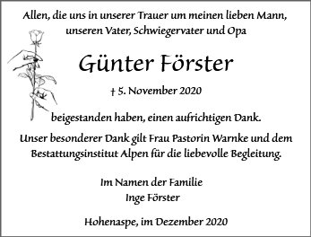 Günter Förster