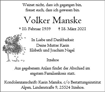 Volker Hans Hermann Manske