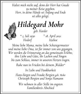 Hildegard Mohr