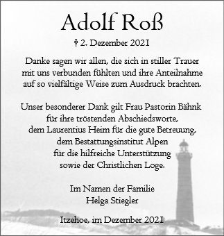 Adolf Roß