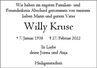 Willy Kruse