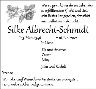 Silke Albrecht-Schmidt